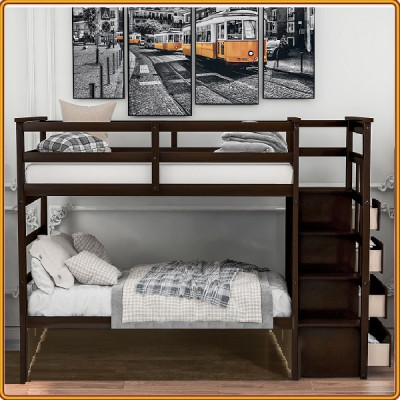 Giường 2 Tầng Juno Sofa 2 hộc kéo KT 1m 