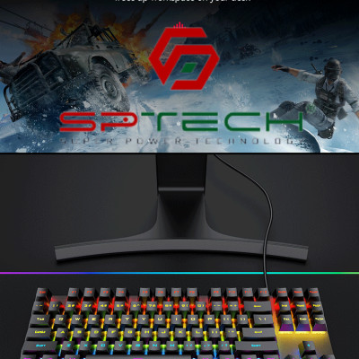 Bàn Phím Cơ T-WOLF T18 USB- Hàng Chính Hãng