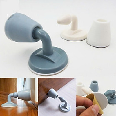 Combo 2 Dụng Cụ Chống Va Đập Cửa Silicon