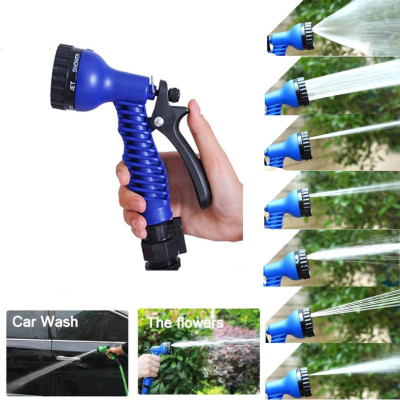 Vòi Xịt Nước 7 Chế Độ Bằng Nhựa Dùng Tưới Cây, Rửa Xe, Vệ Sinh Nhà Cửa - Màu Ngẫu Nhiên - HENRYSA