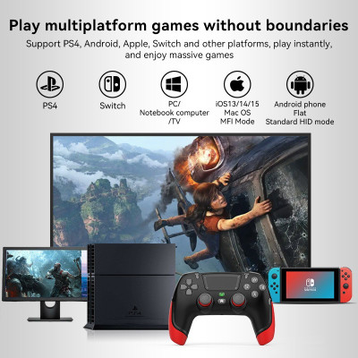Gamepad Tay Game Không dây Bluetooth P06 cho máy tính - điện thoại - máy game Console hàng nhập khẩu