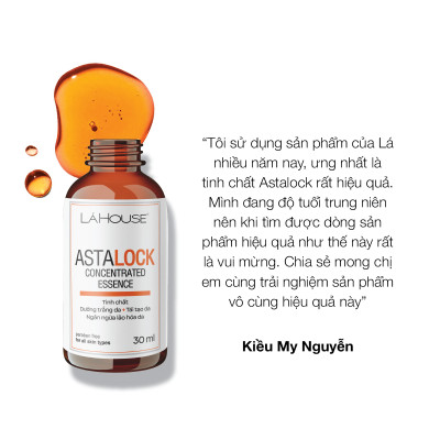 Tinh chất dưỡng trắng da Lá House Astalock Concentrated Essence 15ml/30ml