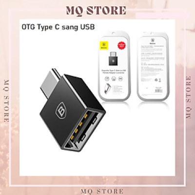 Đầu chuyển OTG USB Type C sang USB Full size Baseus (TYPE C Male to USB Female Cable Adapter Converter)( HÀNG CHÍNH HÃNG)