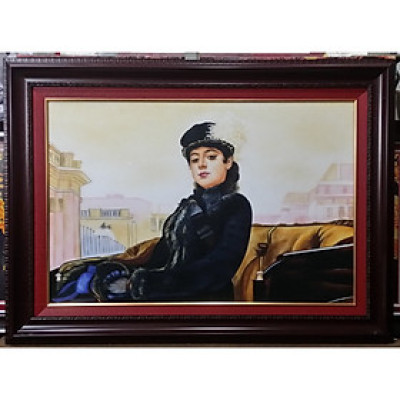 Tranh đá tự nhiên - Người không quen biết