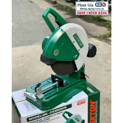 Máy cắt sắt DEKTON Chạy dây Curoa - DK-CS 2800 CR - 2800W, Mô tơ 100% Dây đồng, bảo hành 12 tháng