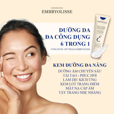 Kem Dưỡng Phục Hồi Embryolisse Lait-Crème Concentré 75ml