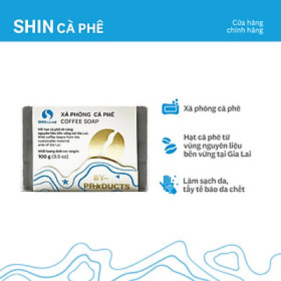 Xà phòng cà phê - SHIN Cà Phê - Hộp 100g