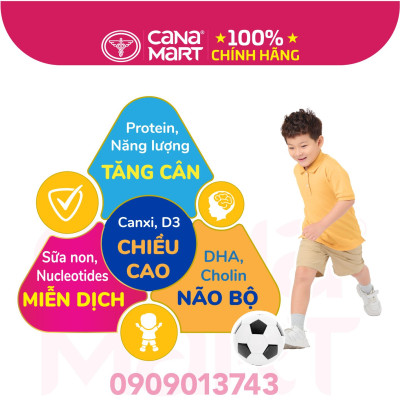 Sữa bột Nutricare MetaCare 0+ phát triển toàn diện