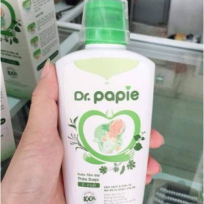 Nước Tắm Gội Thảo Dược Dr Papie