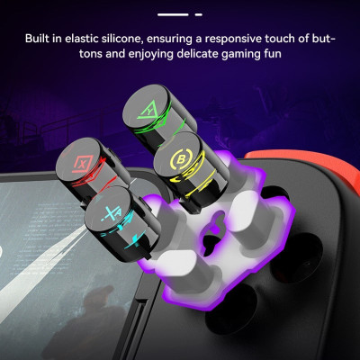 Gamepad Tay Game Không dây Bluetooth D6 đa nền tảng cho máy tính - điện thoại - máy game Console hàng nhập khẩu