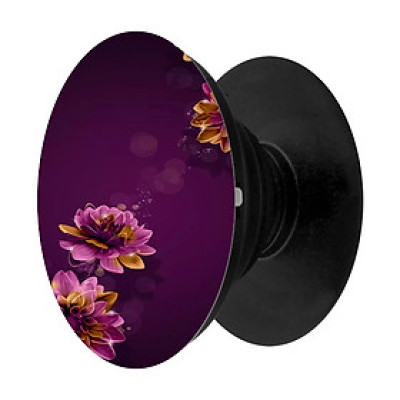 Popsocket in hình dành cho điện thoại Mẫu Cúc Tím