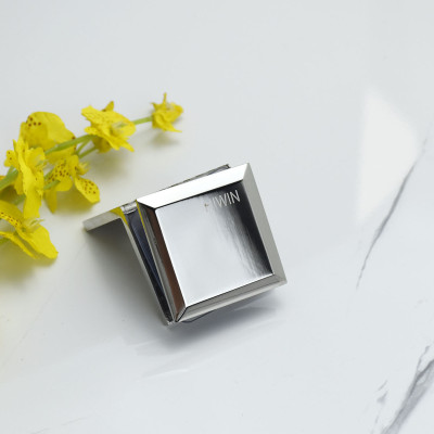 Bộ phụ kiện vách tắm kính kết cấu 135 độ chất liệu SUS304 mặt gương Hiwin PKF-135