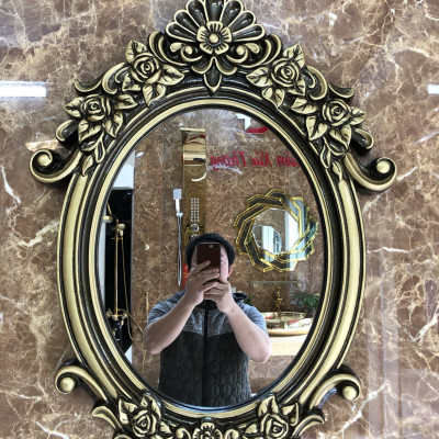 GƯƠNG ĐÚC VUA CHÚA ĐỒNG TÂN CỔ ĐIỂN 80x63 cm, dòng độc đảng cấp nhất thị trường