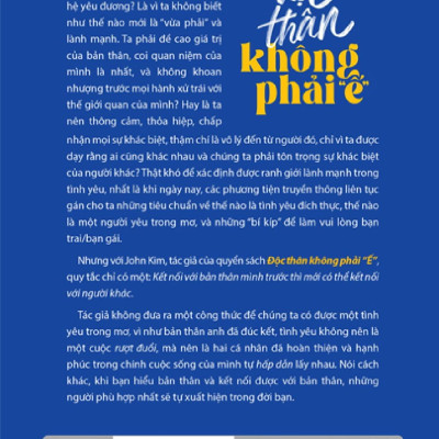 Độc Thân Không Phải "Ế"