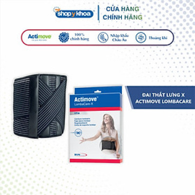 Đai lưng chấn thương cao cấp Actimove Lombacare X