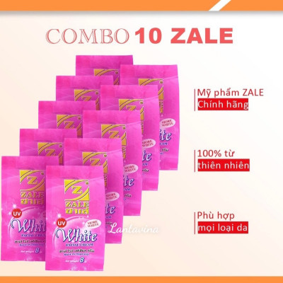 Combo 03 Hủ Kem dưỡng da Zale tặng 01 hủ cùng loại - KEM DƯỠNG TRẮNG DA ZALE HỒNG 8G