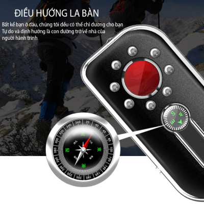 Máy Dò Camera Quay Trộm, Còi Báo Động Chống Trộm Cao Cấp K300 - Hàng Nhập Khẩu