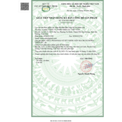 TPBVSK Viên Sea Buckthorn - Thiên Sư