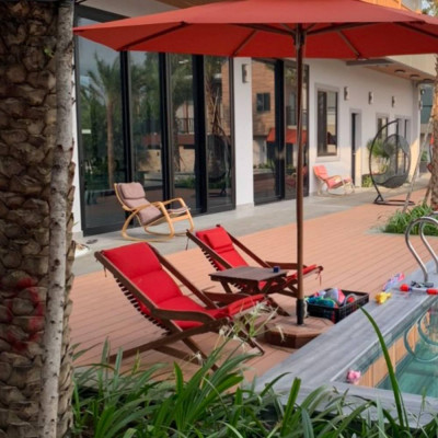 Ghế Thư Giãn Sundak IBIE NC2017 (100 x 62 x 72 cm) - Nâu