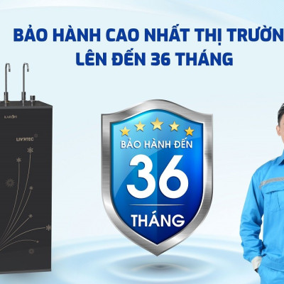 Máy lọc nước nóng nguội Karofi Livotec 615 - Hàng chính hãng