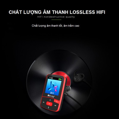 Máy nghe nhạc Lossless thể thao bluetooth 4.0 RUIZU X50 8GB - Hàng Nhập Khẩu