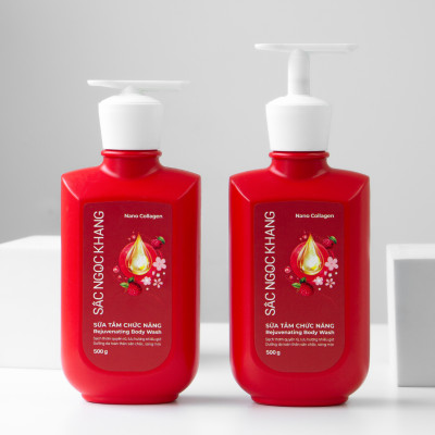 Sữa Tắm Chức Năng Nano Collagen Sắc Ngọc Khang 500g