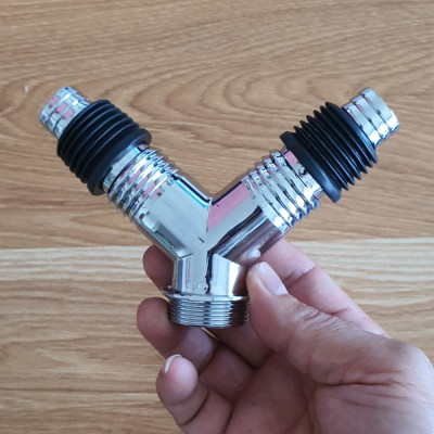 Bộ thoát nước máy giặt, thoát nước thải kiêm chống mùi hôi, ngăn côn trùng trào ngược – Bộ chia 2, MIHOCO 21