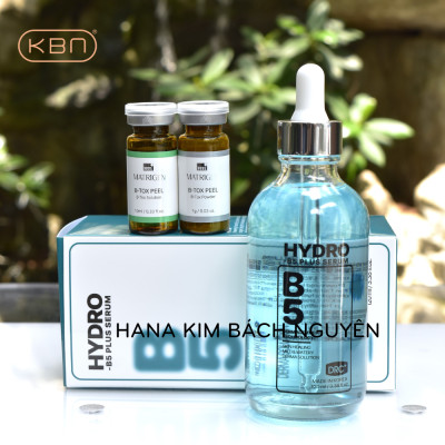 Combo Peel Da B-tox Peel 2 Màu + B5 Plus Phục Hồi, Tái Tạo Da Sau Peel (Hàng Chính Hãng)