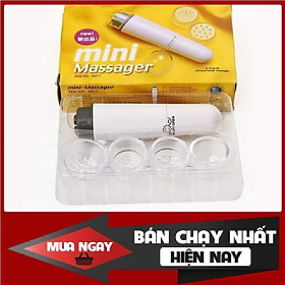 (Hàng Hot) MÁY MASSAGE mặt 4 đầu thay thế Loại Xịn (Tặng Kèm Pin 2A Sẵn)