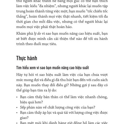 Sách - 100 Bí Quyết Nâng Tầm Hiệu Suất - Những Thay Đổi Nhỏ Bứt Phá Thành Công