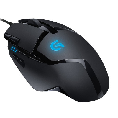 Chuột Game Có Dây Logitech Hyperion Fury G402 - 4000 DPI, LED, 8 Phím, Chơi game FPS siêu nhanh - Hàng Chính Hãng