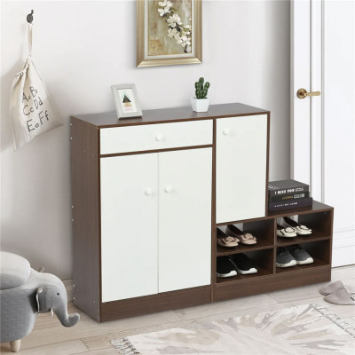 Tủ để giầy bằng gỗ thiết kế thông minh SMLIFE Raizen