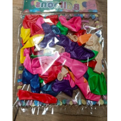 Túi Bóng Bay Nhũ 50 Quả