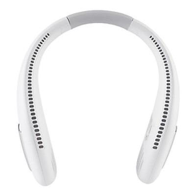 Quạt đeo cổ F41 không cánh cầm tay, sử dụng không dây 3 cấp độ tiện lợi, co giãn silicone linh hoạt, giảm ồn, hàng chính hãng