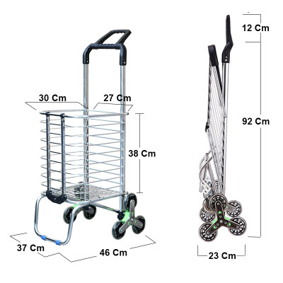 XE KÉO ĐI CHỢ HỢP KIM NHÔM SIÊU NHẸ, SIÊU BỀN NIKITA