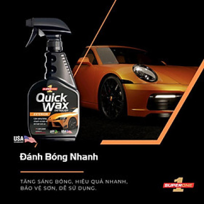 Dung Dịch Đánh Bóng Nhanh Sơn Ô Tô SUPERONE Quick Wax Detailer - Exterior SOUTHWALL A202