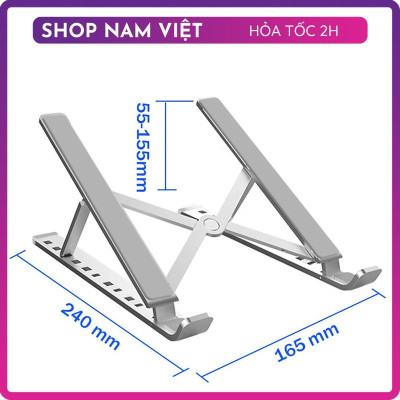 Giá Đỡ Đế Nhôm Tản Nhiệt Z15 Cho Laptop Điều Chỉnh 9 Nấc - Hàng Chính Hãng