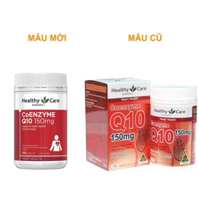 Bổ tim Úc Healthy Care CoEnzyme Q10 150mg giúp duy trì sức khỏe tim mạch, nâng cao sức khỏe chung - OZ Slim Store