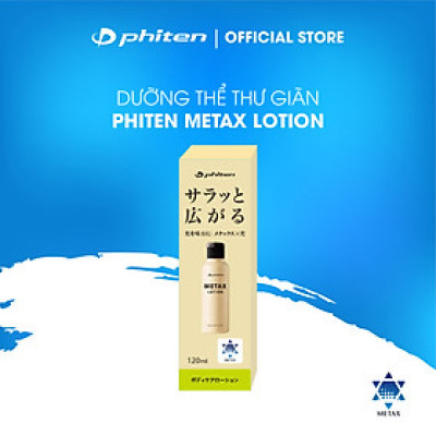 Dưỡng thể thư giãn Phiten Metax Lotion B 120ml