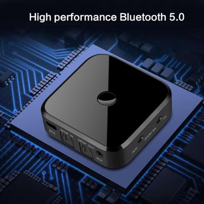 ROGTZ - Bộ Thu Phát Bluetooth TX16 Chế Độ Chuyển Đổi Linh Hoạt Hỗ Trợ Kết Nối Cùng Lúc 2 Thiết Bị Chip CSR BC8670 RX: A2DP AVRCP Phạm Vi 10m Âm Thanh Chất Lượng Cao SBC Aptx Kết Nối Đa Dạng AUX 3.5mm Optical Pin Lithium 350mAh Nhỏ Gọn Hàng Chính Hãng