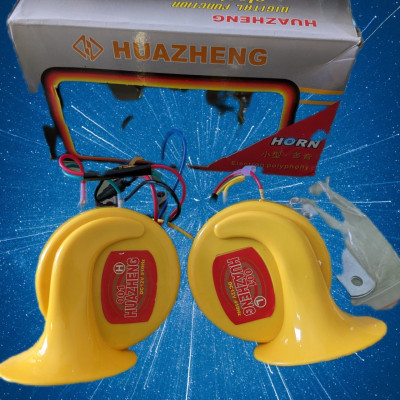 Còi Ngân Ô TÔ Xe Máy Kiểu Ốc Sên 8 Tiếng 12v-24v Loại Tốt: Âm Thanh Sắc Nét, Độ Bền Vượt Trội