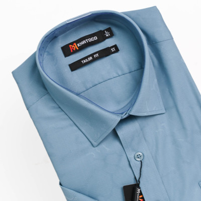 Áo sơ mi tay ngắn Khatoco