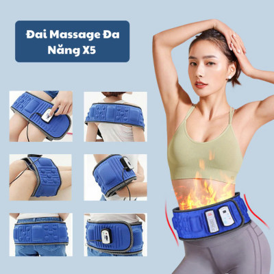 Máy Massage Bụng X5 - Đánh Tan mo Nhanh Chóng, Dùng Tại Nhà