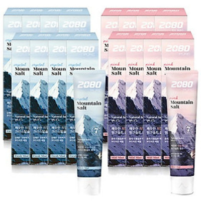 Kem đáng răng 2080 chống ê buốt, chắc răng tinh chất muối Hàn Quốc 160g