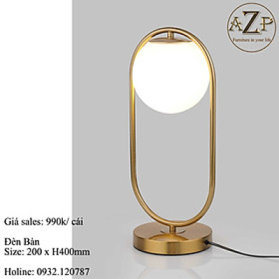ĐÈN BÀN / ĐÈN ĐẦU GIƯỜNG AZP-591 phong cách đương đại, hàng nhập khẩu AZP