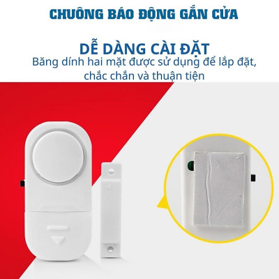 Chuông Báo Động cửa nhà nhỏ gọn, tiện dụng - Hàng chính hãng