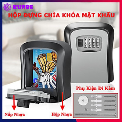 Hộp Khoá LockBox KUNBE Đựng Chìa Khóa Treo Tường Cho Homestay