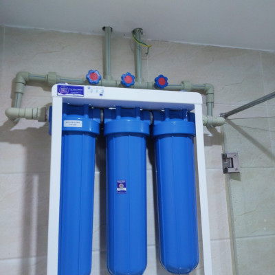 Hệ thống lọc đầu nguồn 3 cấp Big Blue (hàng nhập khẩu)