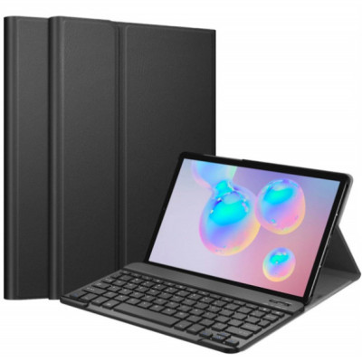 Bao da kèm bàn phím Bluetooth dành cho Samsung Tab A7 2020 T500/T505 Smart Keyboard - Hàng nhập khẩu