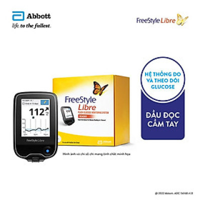Đầu đọc cầm tay đo đường huyết liên tục FreeStyle Libre (LƯU Ý: Sản phẩm phải được sử dụng cùng với bộ cảm biến FreeStyle Libre)